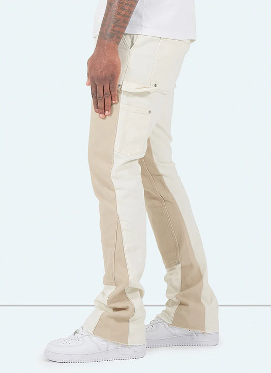 Jean de charpentier vintage à pattes d'éléphant