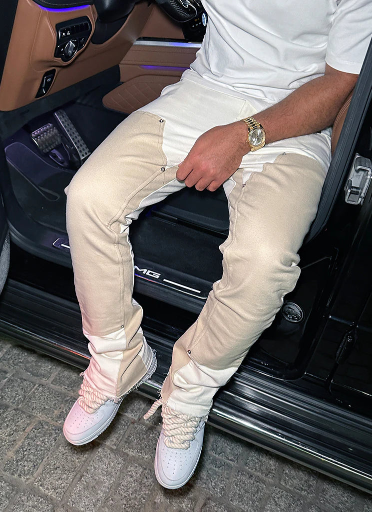 Jean de charpentier vintage à pattes d'éléphant